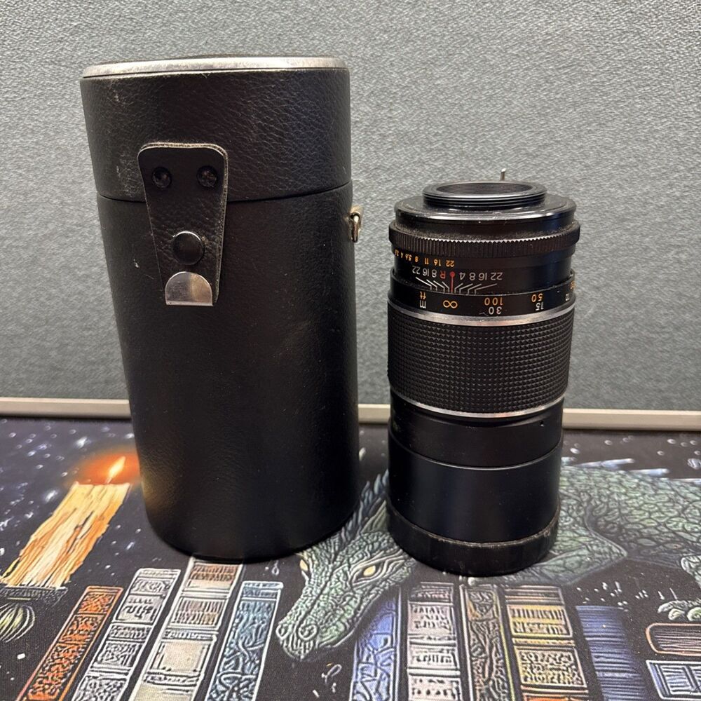 Vintage Montgomery WARD 67-583 Telephoto Lens 62 mm 1:3.5 f=200mm auto Japan